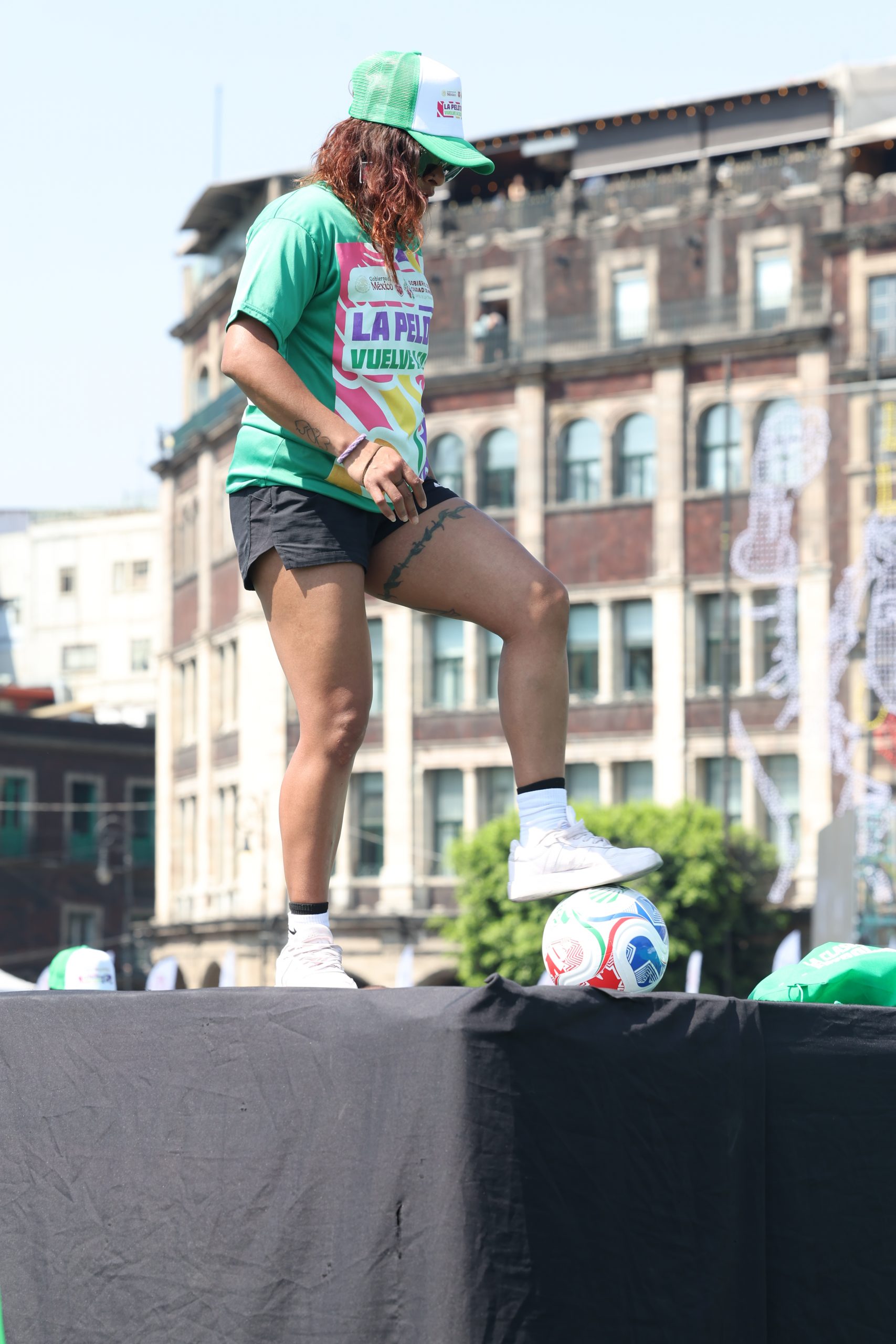 La Clase de Fútbol más grande del mundo, Récord Guinness. Fotografía: La Isabel.