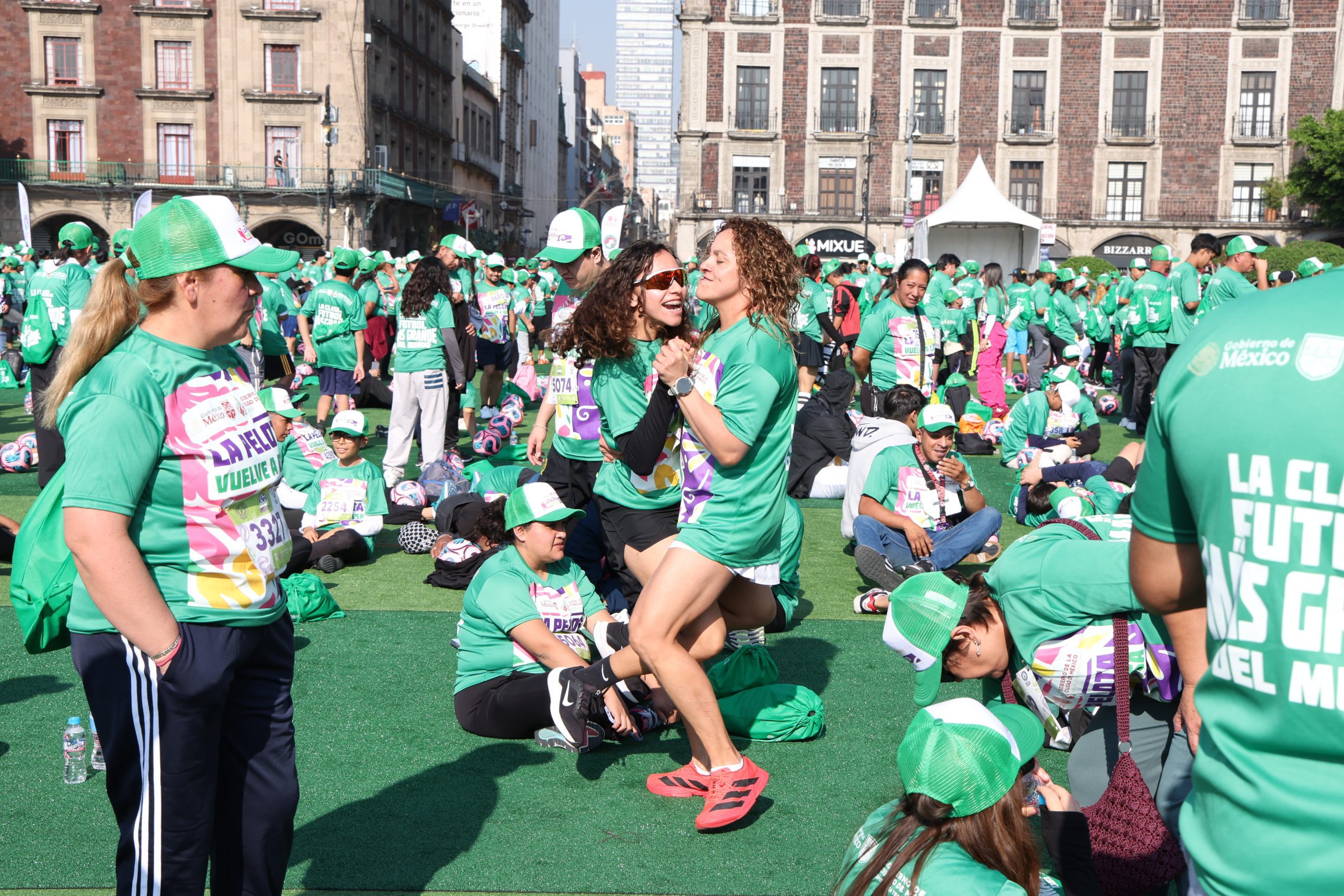 La Clase de Fútbol más grande del mundo, Récord Guinness. Fotografía: La Isabel.