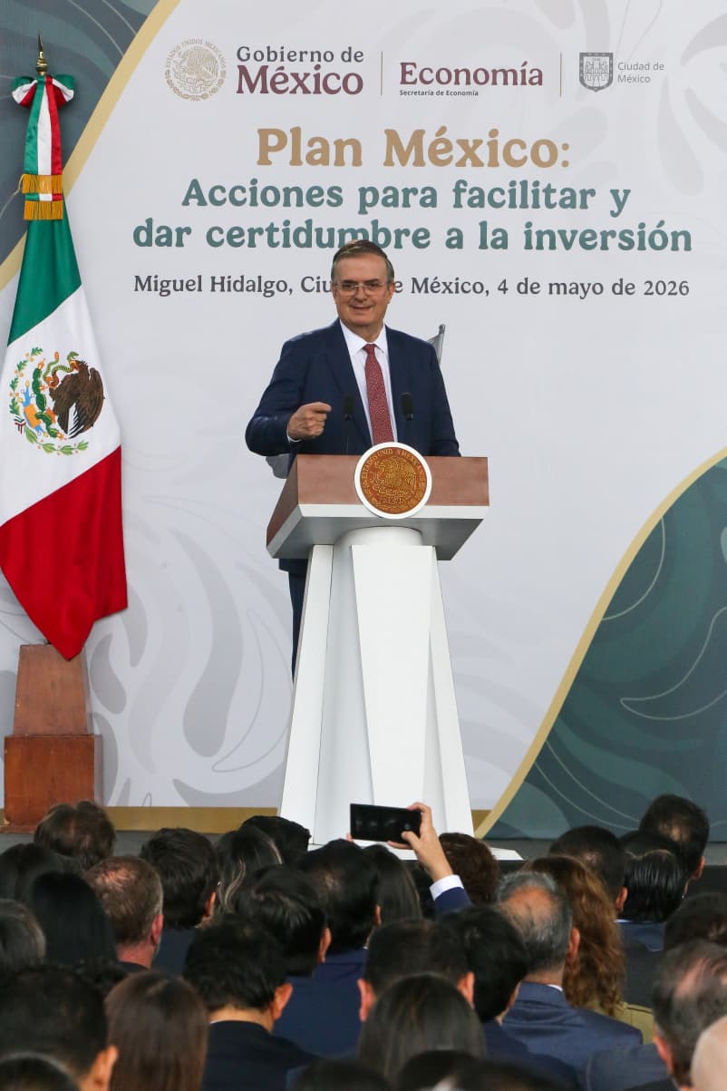 Miguel Hidalgo, Ciudad de México. 4 de mayo 2026. La presidenta constitucional de los Estados Unidos Mexicanos, la Doctora Claudia Sheinbaum Pardo en Plan México fortalece inversiones. Foto: /Presidencia